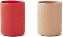 Liewood Ethan Mugg 2-pack (Apple Red/Tuscany Rose)
