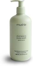 Mushie Baby Shampoo & Body Wash Green Lemon 400 ml