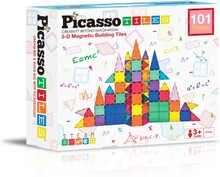 Picasso Tiles Magnetic Tiles set 101-delar