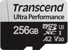 Transcend: microSDXC 340S 256GB U3 A2 V30 (R160/W125)