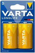 Varta: Longlife D / LR20 Batteri 2-pack