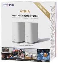 Strong Mesh 2100 Home Kit - 200m2 (2,4+5GHz) 2 st. ATRIA Mesh 2100