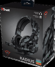 Trust: GXT 411K Radius Gaming Headset Black Camo