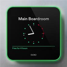 Evoko Liso Room Manager, 8"'"' Roombooking display. PoE+, LAN, Wi-Fi, Wallmount