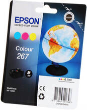 Epson Singlepack Colour 267 ink cartridge | 200Pages | Cyan | Yellow | Magenta