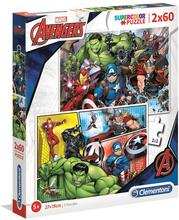 2x60 Puzzles Kids Avengers