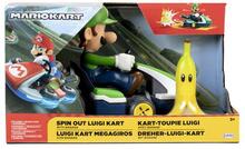 Super Mario 2.5 Inch Spin Out Mario Kart Luigi