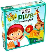 Barbo Classic Pedagog Pussel Djur Stavningslek (SE)