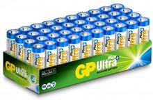 GP Ultra Plus Alkaline Battery, Size AA, 15AUP/LR6, 1.5V, 40-pack