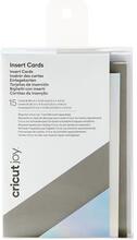 Cricut Joy Insert Cards 8,9 cm x 12,4 cm 15-pack (Gray, Silver, Holographic)