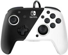 Faceoff Deluxe+ Audio Wired Controller - Black/White