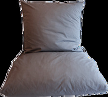 omhu - Percale bed linen 140x200 - Light Grey