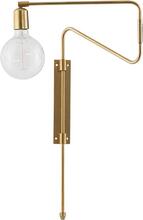 House Doctor - Swing Wall Lamp Small - Brass