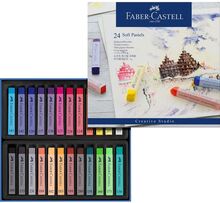 Faber-Castell - Soft pastels cardboard box of 24
