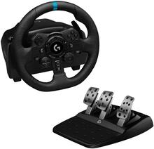 Logitech - G923 Racing Wheel and Pedals for PS5, PS4 and PC - USB