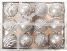 DGA - Christmas Ornamets Balls - Silver