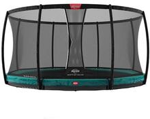 BERG - InGround Champion 330 Trampoline + Deluxe Safety Net - Green