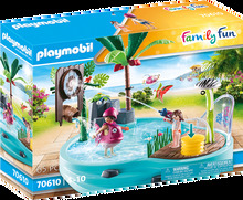 Playmobil - Fun pool with water sprayer