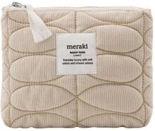 Meraki - Mentha Makeup Bag - 19 cm - Off white/safari