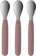 Filibabba - Silicone Spoons 3-Pack - Rose