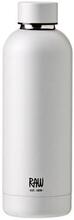 RAW creative - To Go Thermal bottle 0,5 L - Metallic silver steel