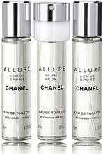 Chanel - Allure Homme Sport EDT Refill 3 x 20 ml