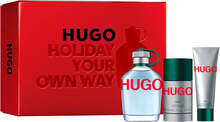Hugo Boss - Man EDT 125 ml + SG 50 ml + Deo Stick 75 ml - Giftset