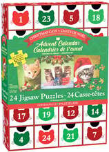 EuroGraphics Puzzle - Puzzle Advent Calendar - Christmas Cats