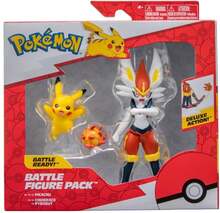 Pokemon - Figure set 2 pack - Cinderace & Pikachu