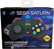 Retro-Bit SEGA Saturn BT Pad Grey