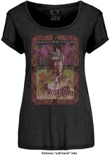 Janis Joplin: Ladies T-Shirt/Avalon Ballroom "'67 (Soft Hand Inks) (X-Large)