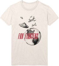Foo Fighters: Unisex T-Shirt/UFO Planes (Medium)