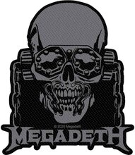 Megadeth: Standard Patch/Vic Rattlehead Cut Out