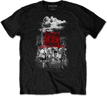 System Of A Down: Unisex T-Shirt/Banner Marches (Medium)