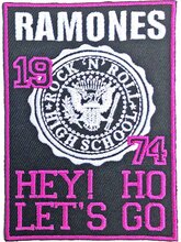 Ramones: Standard Patch/High School