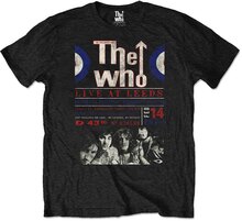 The Who: Unisex T-Shirt/Live At Leeds "'70 (Eco-Friendly) (Medium)