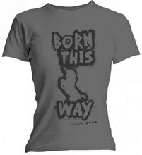 Lady Gaga: Ladies T-Shirt/Born This Way (Small)