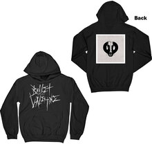 Bullet For My Valentine: Unisex Pullover Hoodie/Large Logo & Album (Back Print) (Small)