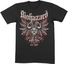 Biohazard: Unisex T-Shirt/Crest (Small)