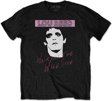 Lou Reed: Unisex T-Shirt/Walk On The Wild Side (Small)