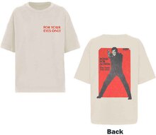 James Bond 007: Unisex T-Shirt/For Your Eyes Only Bond For Action (Back Print) (XX-Large)
