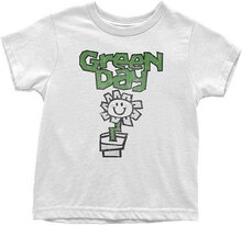 Green Day: Kids T-Shirt/Flower Pot (9-10 Years)