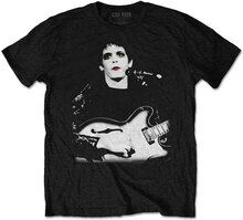Lou Reed: Unisex T-Shirt/Bleached Photo (Large)