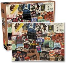 Ac/Dc: Albums 1000 Piece Jigsaw Puzzle