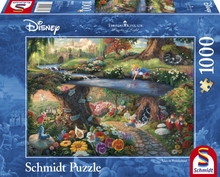 Disney: Alice in Wonderland 1000pc Jigsaw Puzzle (Thomas Kinkade)