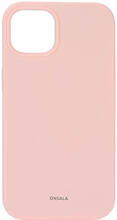 ONSALA Mobilecover Silicone Chalk Pink iPhone 13
