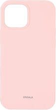 ONSALA Mobilecover Silicone Chalk Pink iPhone 13 Mini