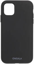 ONSALA Mobilskal Silikon Black iPhone 11 Pro Max