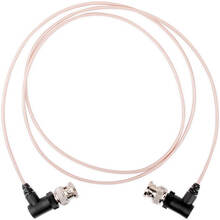 NORTH 3G-SDI Kabel BNC Hane-Hane 25cm Vinklade kontakter Extra Tunn