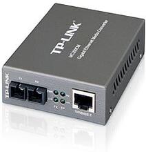 TP-Link 1000Mbps RJ45 to 1000Mbps multi-mode SC fiber Converter, Full-duplex,up to 550m